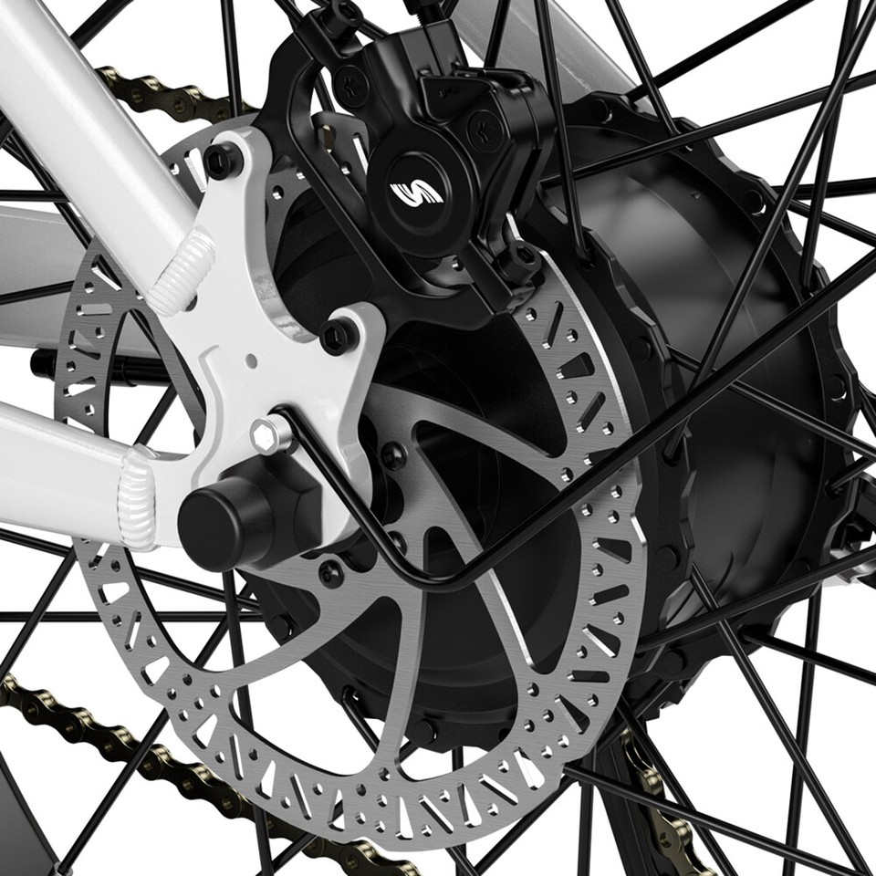 GUNAI GN26 Bicicletta Elettrica Per Adulti, 26 Pollici Bicicletta Da - Foto 6