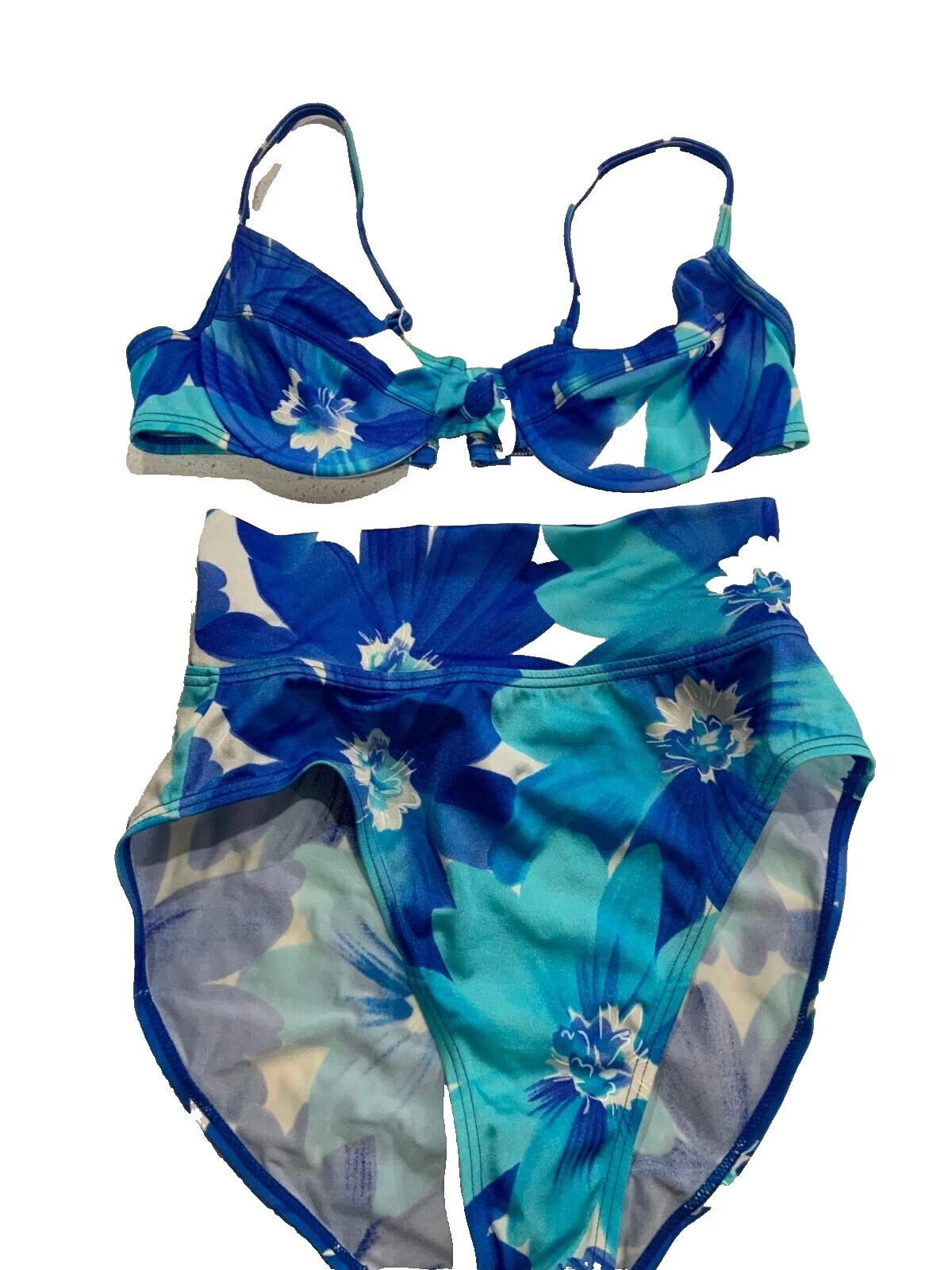 Newport News 尼龙花卉泳装女式