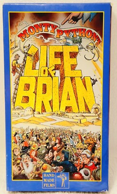 MONTY PYTHON'S LIFE OF BRIAN VHS TAPE