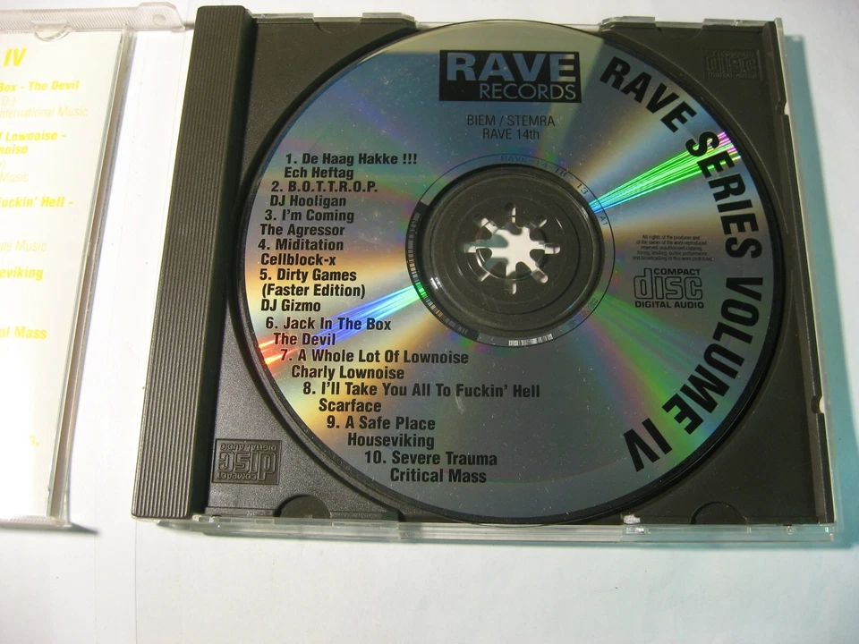 Rave Series Volume IV, Rave Records - Bild 3 von 4