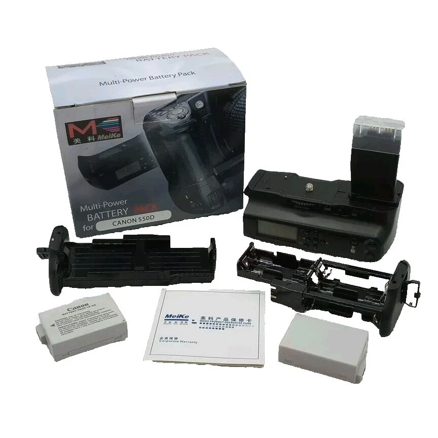 Meike Device-Specific Camera Battery Grips for Canon EOS