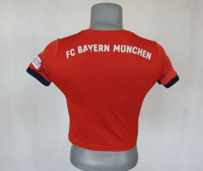 Bayern Munich 2018 Home Jersey Adidas Red T-Shirt Size Boys S