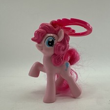 My Little Pony Figure Pinkie Pie Mcdonalds Happy Meal Toy 2011 Figure W Clip MLP