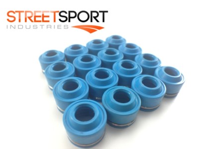 Honda V42 V45 Interseptor V65 Sabre Magna Cafe FKM Valve Seals - Set of 16