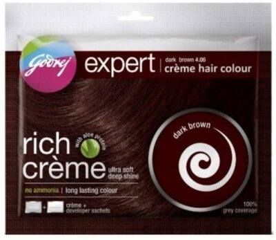 Godrej Expert Rich Crème Hair Colour+select your colour+free dye hair brush