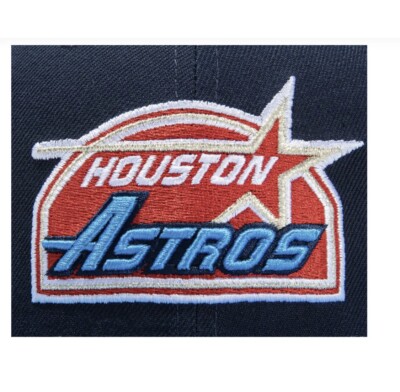 Casquette Baseball New Era 59Fifty Houston Astros - Taille 7 1/4 - Noire - Neuf Avec étiquettes