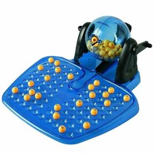 Classic Bingo Lotto Game Set with 90 Numbered Balls 48 Cards Bingo Family Game