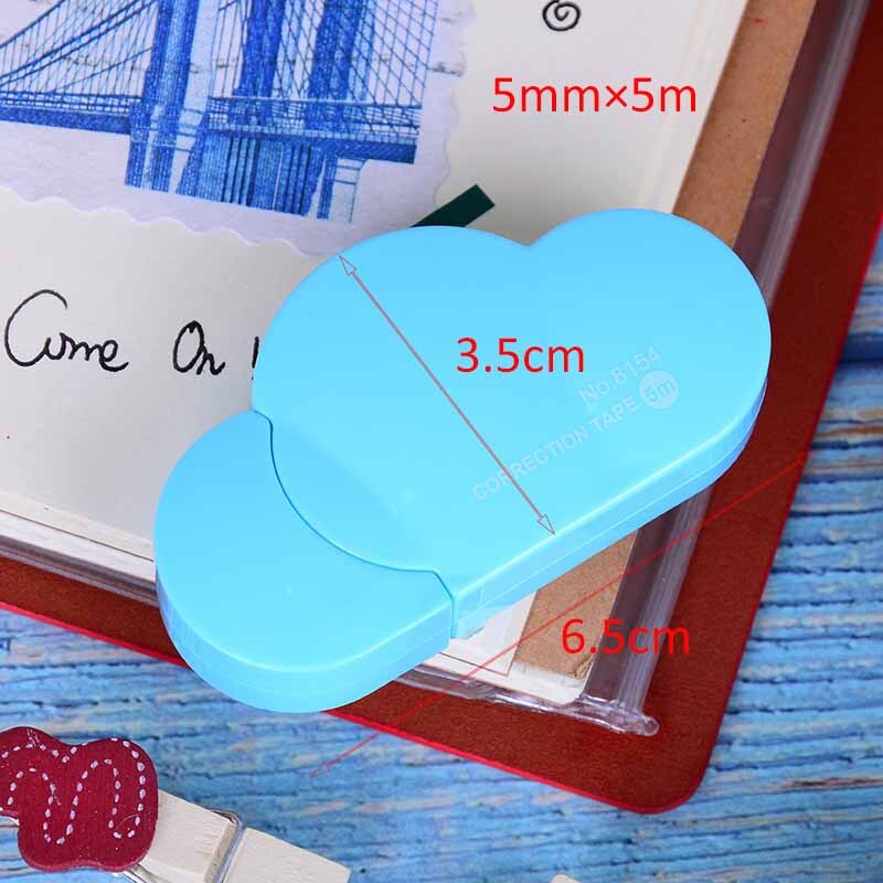 5Mm X 5M Mini Cloud Correction Tape Stationery Novelty Office School