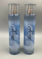 Bath & Body Works Beautiful Day Fine Fragrance Mist 8 oz Set of 2 #505