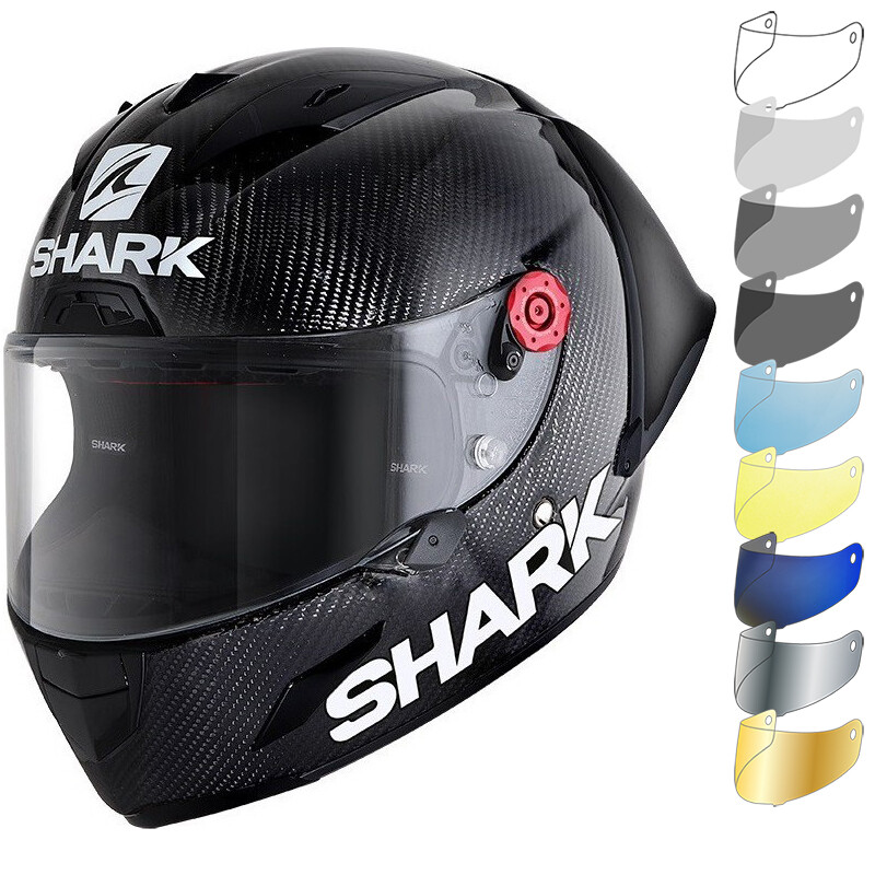 Shark Race-R Pro GP FIM Racing #1 Motorcycle Helmet Visor Track Crash Lid  ACU