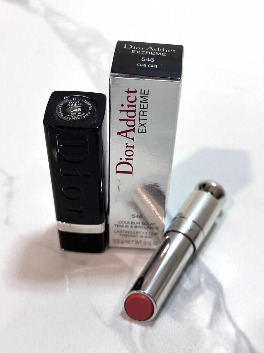 Dior Addict Extreme Lasting Lipcolour Radiant Shine 546 GRI GRI | eBay
