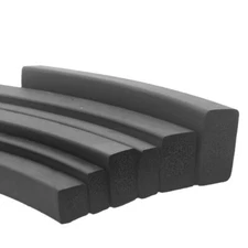 5meters EPDM Foamed Rubber Square Type Sealing Strip Sound Proofing Dustproof