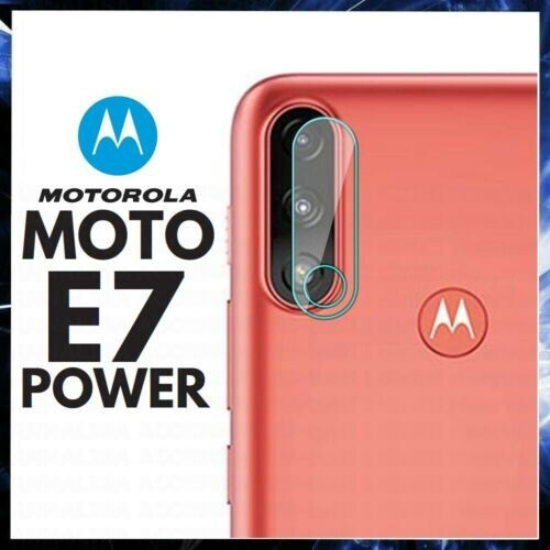 For MOTOROLA MOTO E7 POWER CAMERA LENS PROTECTOR REAR TEMPERED GLASS CLEAR FILM