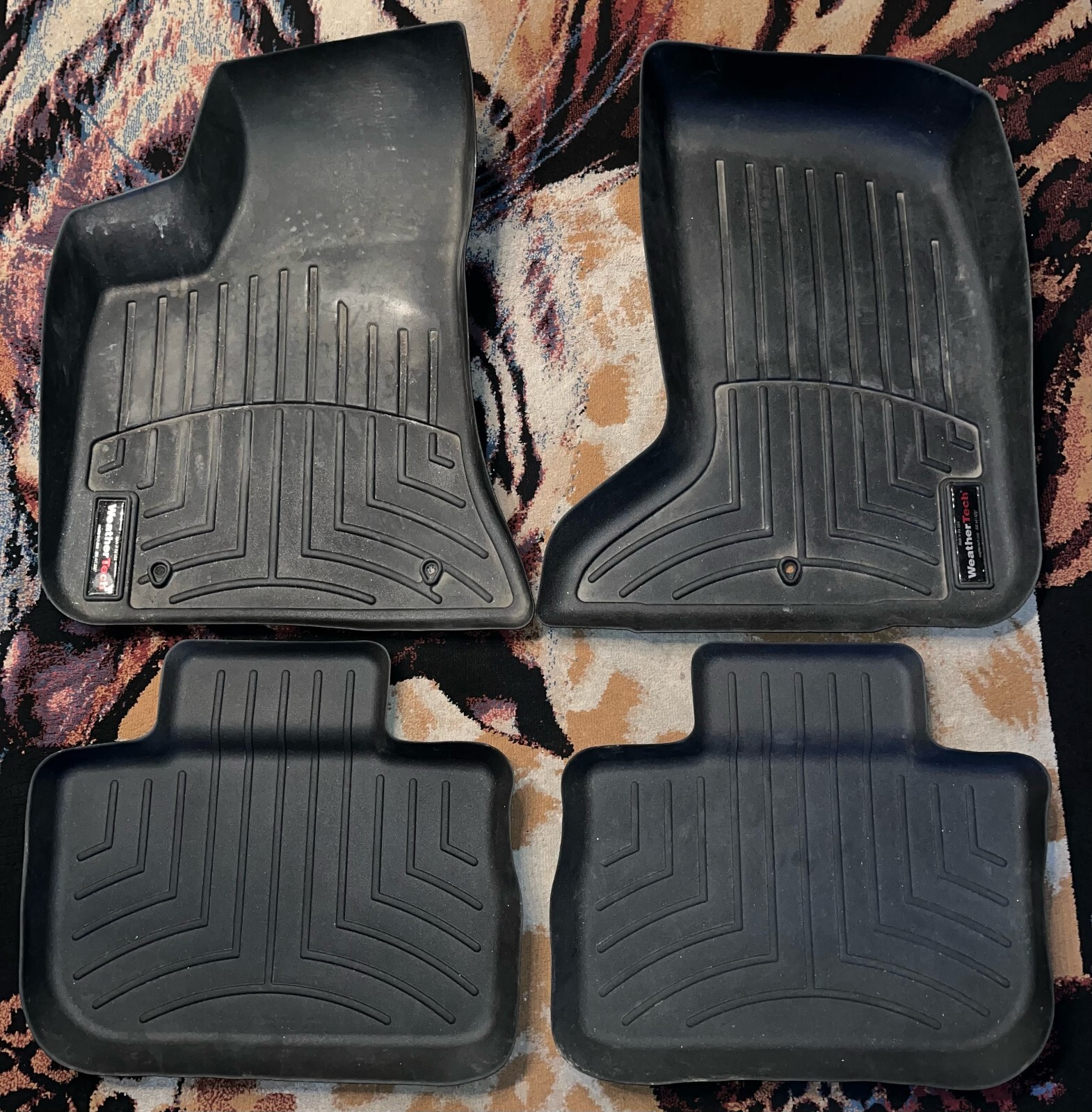 WeatherTech FloorLiner Floor Mats Dodge Charger/Chrysler 300 AWD 1st & 2nd Row eBay