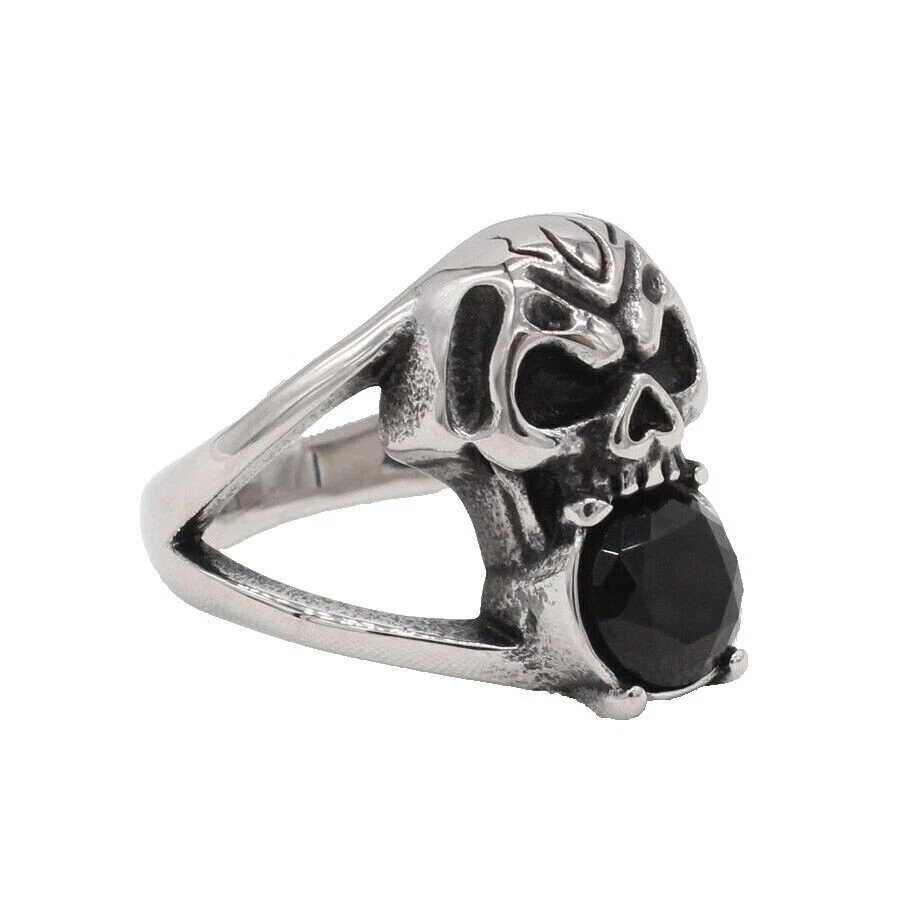 Anillos Gótico de acero inoxidable para hombres