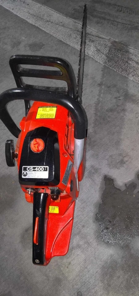 Motosierra de gas ECHO CS-400-18" Foto 3 de 4