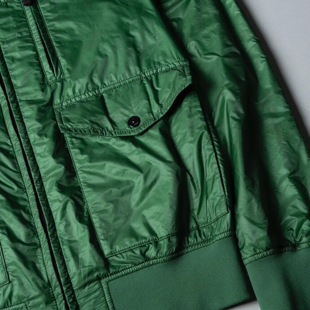 Stone Island Medium Micro Ripstop 7 Den / Tyvek Shield Green | eBay