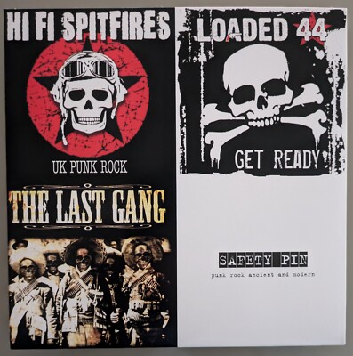 HI-FI Spitfires, Loaded 44, The Last Gang - 2021 - Split 7''   Safety Pin Magazin