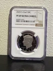 Kennedy Half Dollar 50c Proof 2025 S NGC PF69 Ultra Cameo S Clad