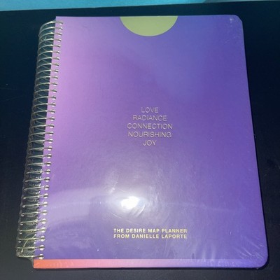 RARE Danielle LaPorte UNDATED Weekly Desire Map Planner Heart Centered Planning