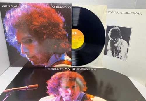 2 LP Bob Dylan At Budokan CBS 96004 1979 with Poster & Booklet Vinyl EXCELLENT