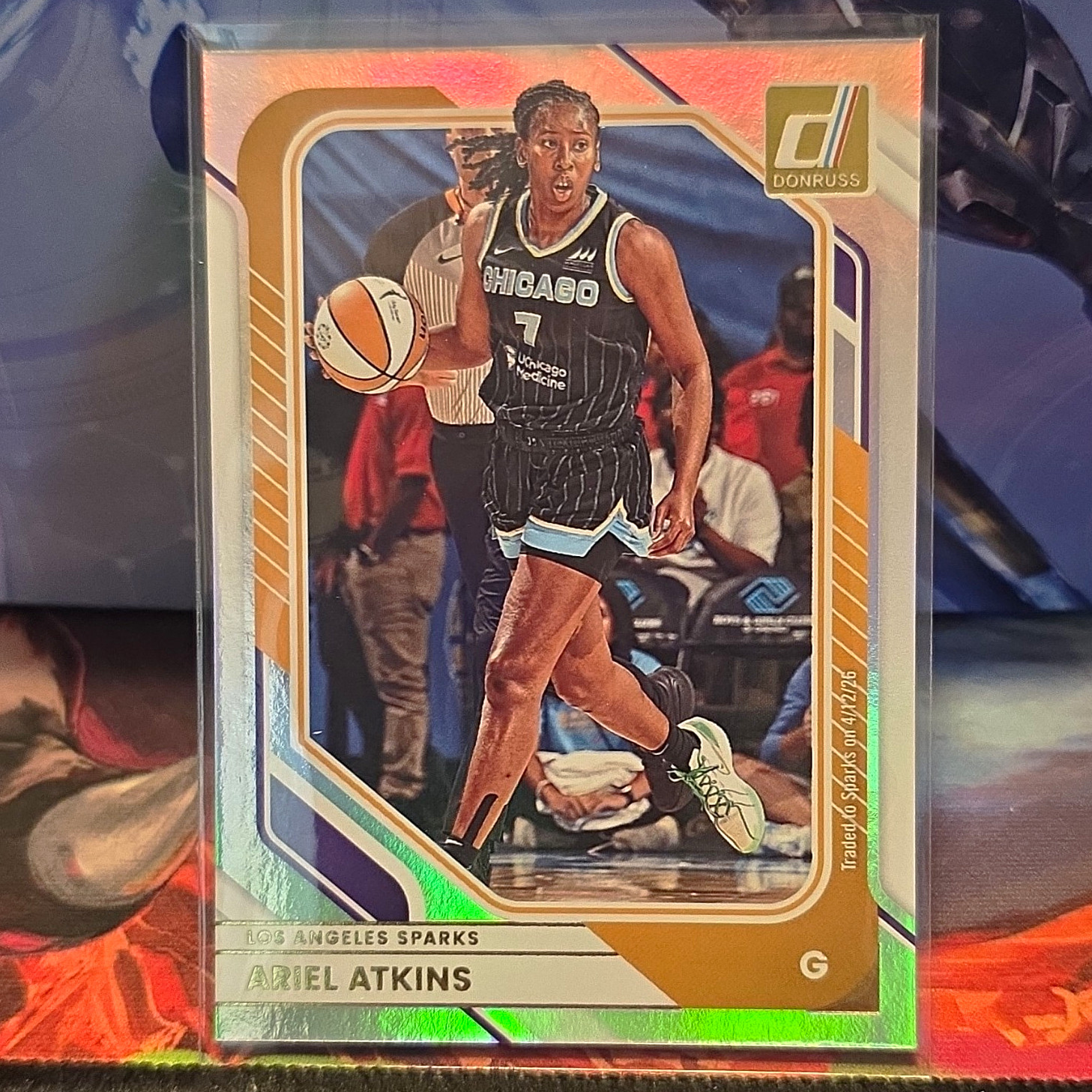 Panini Donruss 2026 Ariel Atkins Los Angeles Sparks Refractor
