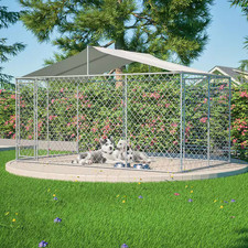 13 Ft. X 7.5 Ft. X 7.6 Ft. Outdoor Large Dog Kennel Dog Exercise Pen Pet Playpen