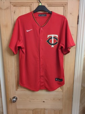 Minnesota Twins Nike rot alternatives Trikot Größe Large P2P 22