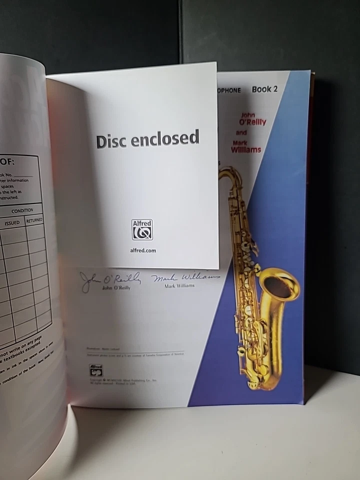 “Lot of 7 books Accent on Achievement Saxophone – Intermediate Method” - Image 3 of 4