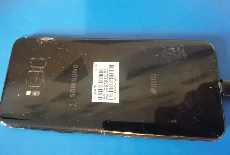 Smartphone Samsung Galaxy S8+ SM-G955 - 64 Go - Bleu Océan - Photo 2/3