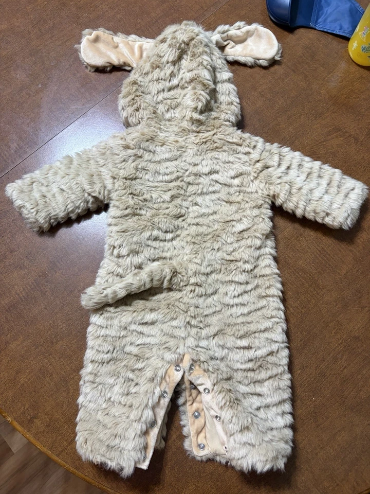 Disfraz Pottery Barn Niños Bebé Perro Cachorro Labradoodle Halloween 0-6 Meses Foto 3 de 3