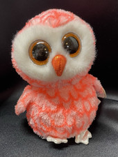 NEW Justice Exclusive Ty Beanie Boo - 6" Orange CORA the Owl