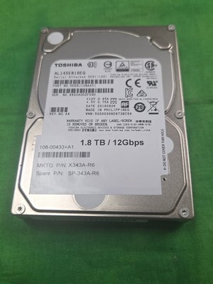 Toshiba 1.8TB 10K SAS 2.5'' 12Gbps 12GB AL14SEB18EQ Enterprise Hard drive 86% SAS