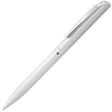 Pentel EnerGel Style Gel Pen, 0.7mm Medium Line, Silver barrel, Black Ink, Gif