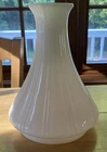 Antique Vtg Angle Lamp Milk Glass Shade Hurricane Chimney Ribbed White 5 1/4"Fit