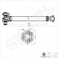 Esen SKV Antriebswelle Gelenkwelle Vorderachse FüR BMW X5 E53 3.0D 3.0I 4.4I