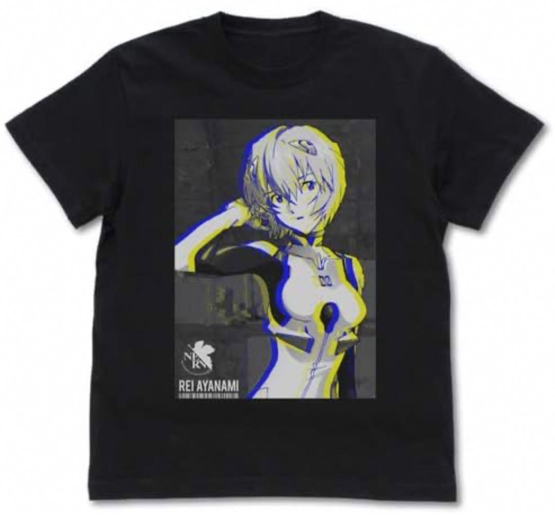COSPA Evangelion Ayanami Rei Graphic T-Shirt, Size L, Casual COSPA Evangelion Ayanami Rei Graphic T-Shirt, Size L, Casual