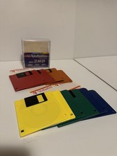 Floppy disk 10Pack 1.44 MB Verbatim Multicolor 3.5 VINTAGE anni 90