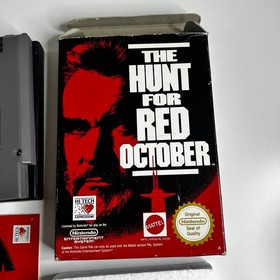 The Hunt for Red October (Nintendo NES, 1991 PAL A) Shooter Manual Included