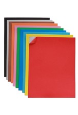 Adhesive EVA Foam Sheets for Crafts, 10 Assorted Colors, 9" x 12", 2mm Thickn...