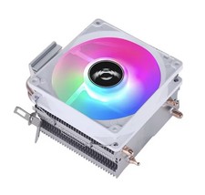 QuizAim RGB CPU Air Cooler 90mm 4 Heat Pipes Quiet for Intel LGA 1700 AM4 AM5
