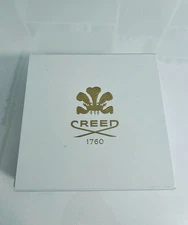 Creed 1760 Perfume Box (Empty Box) 9 x 9 x 4 Magnetic Flap White