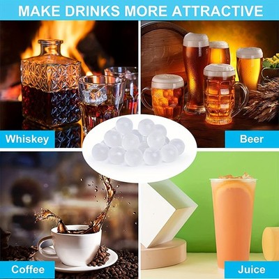 24 PCs wiederverwendbare Plastik --Eiswürfel Multicolon Cold Drink Bar Grille 