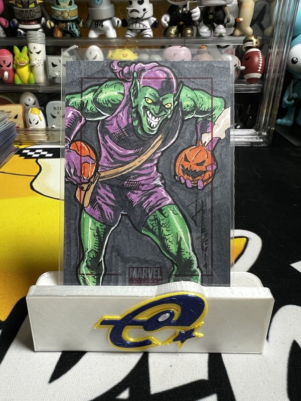Green Goblin SletchaFEX 2011 Sketch Card Signed by Artist