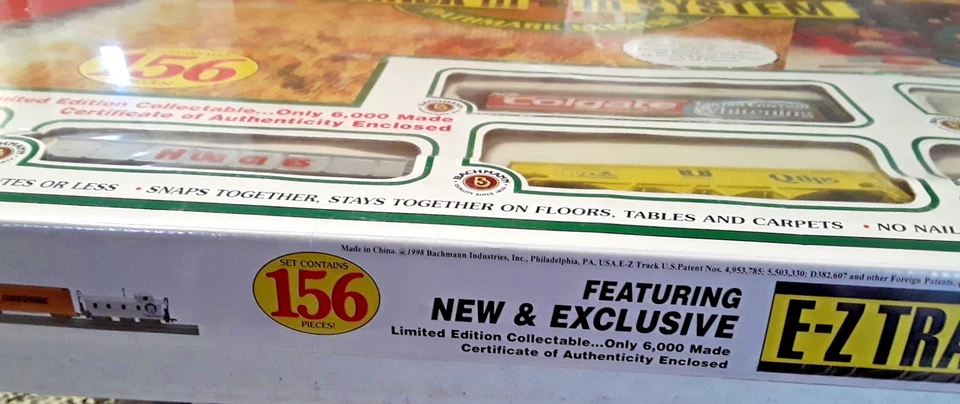 Bachmann HO Scale Pathmark Express Featuring E-Z Track System Train Set (HH-237 - Image 3 of 4