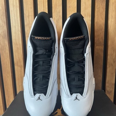 ナイキ エア ジョーダン 14 ゴルフ US OPEN 25cm Men's Size 10 Nike Air Jordan 14 Retro Golf Shoes US Open White