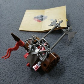Vintage Lego Castle 4806 Axe Battle Cart With Instructions 