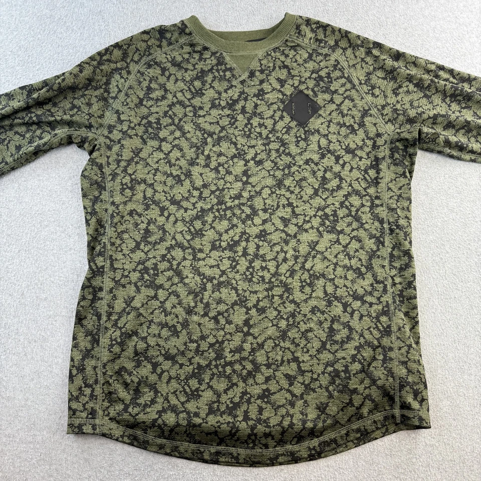 Suéter Burton Para Hombres Mediano Patrón Camuflado Pullover Cuello Redondo Bienes Duraderos Cálido Foto 4 de 4