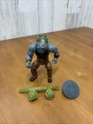 Vintage 1988 ROCKSTEADY Teenage Mutant Ninja Turtles TMNT Action Figure Toy