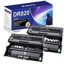 DR-820 Drum Unit 2 Pack Compatible Brother HL-L6200DW MFC-L5800DW Open Box